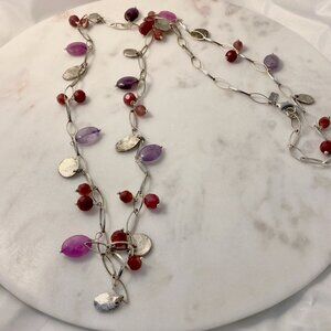 2/$20 Refreshed J. Jill Vintage Charm Necklace